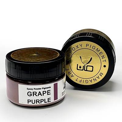 رنگ پودری صدفی بنفش انگوری - grape purple