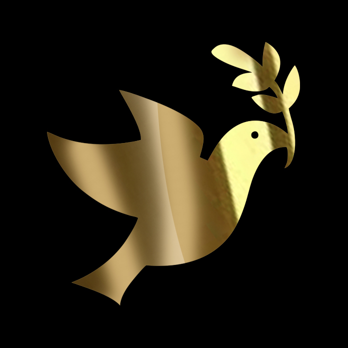 استیکر پرنده صلح