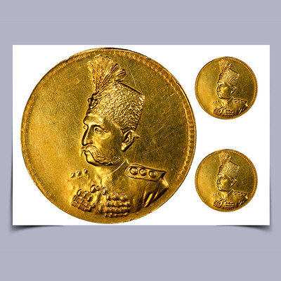 برچسب سکه خاقان السلطان 1